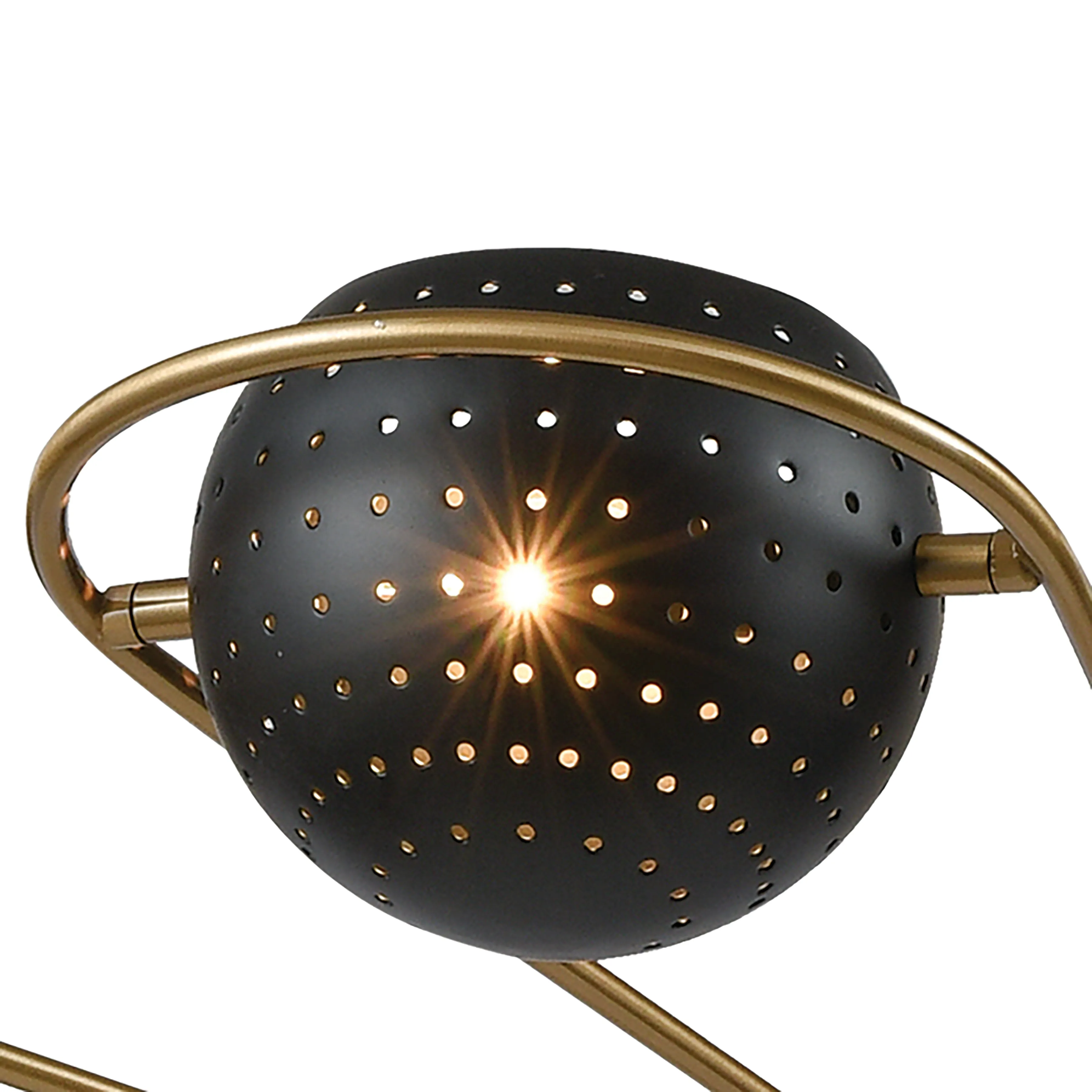 Scarab 47" 8 Light Chandelier in Aged Brass