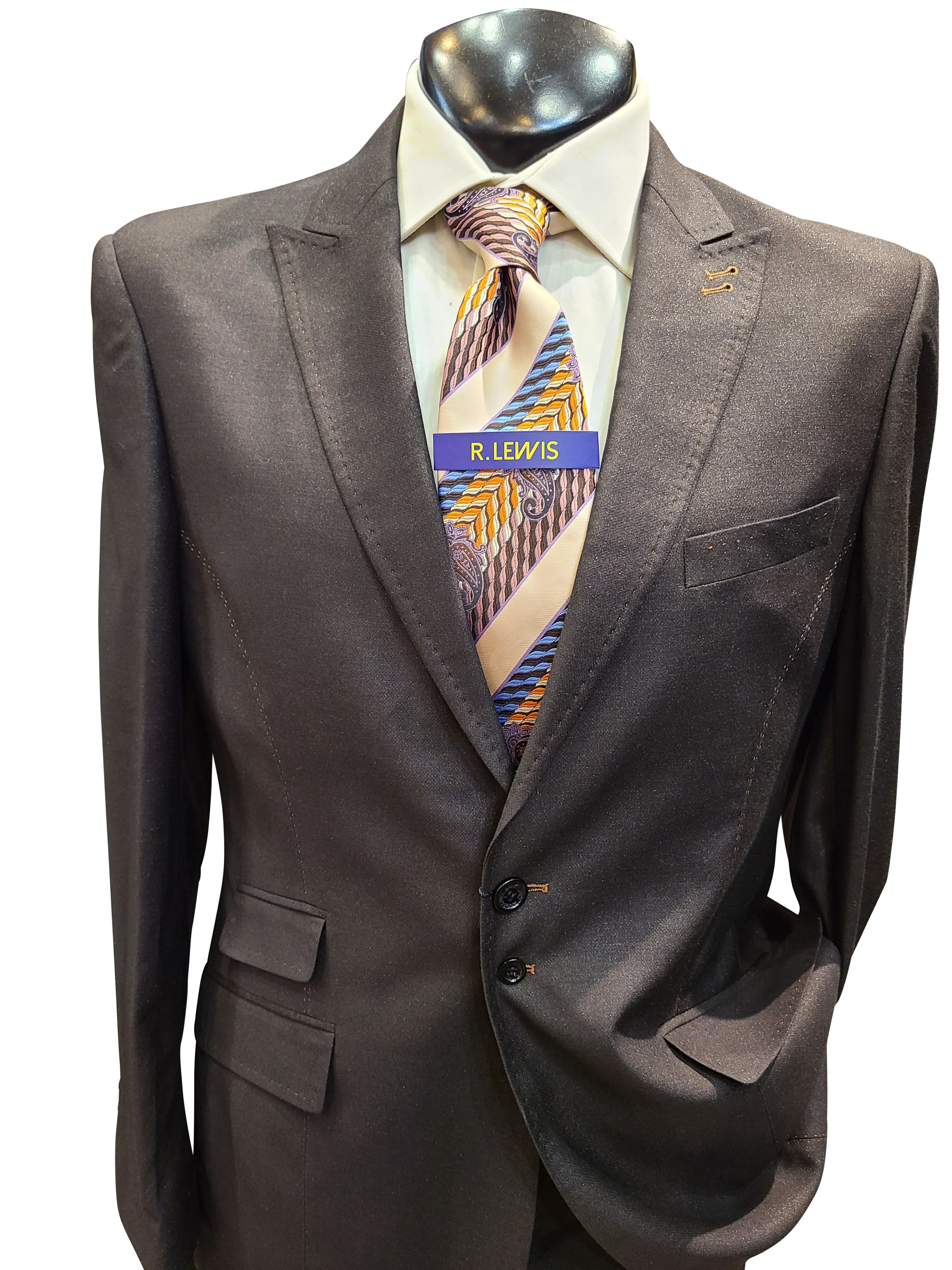St Angeleno Two Buttons Suit