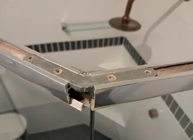Stegbar shower splayed bracket - suits Grange 500 - OBSOLETE