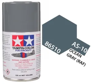 Tamiya 86510 AS-10 Ocean Gray (RAF) Aircraft Lacquer Spray Paint 100ml