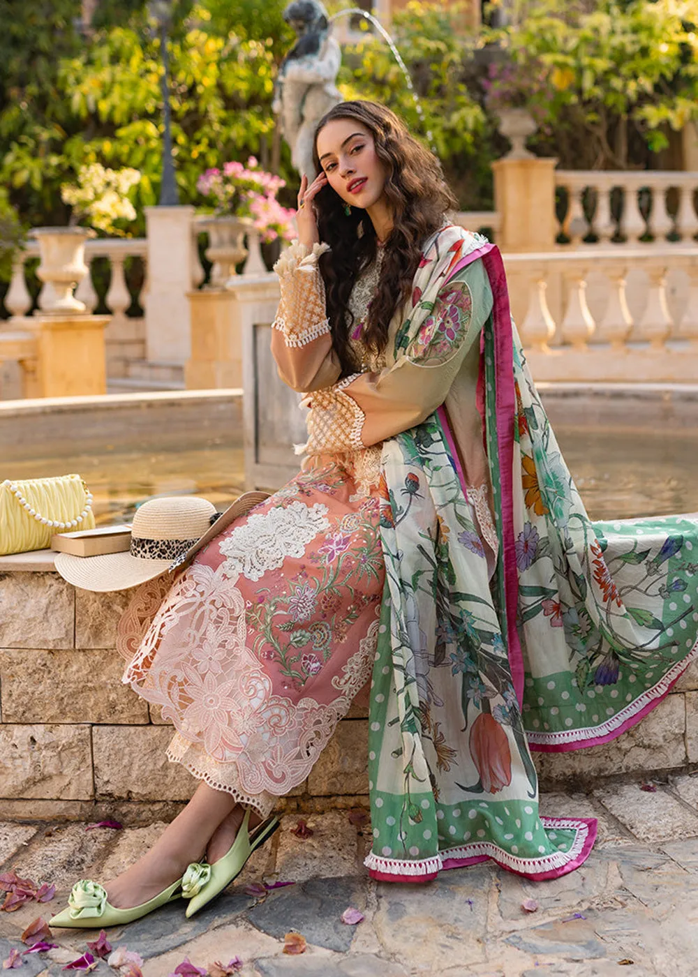 Te Amo Luxury Lawn '24 by Mushq | VENICE VERVE