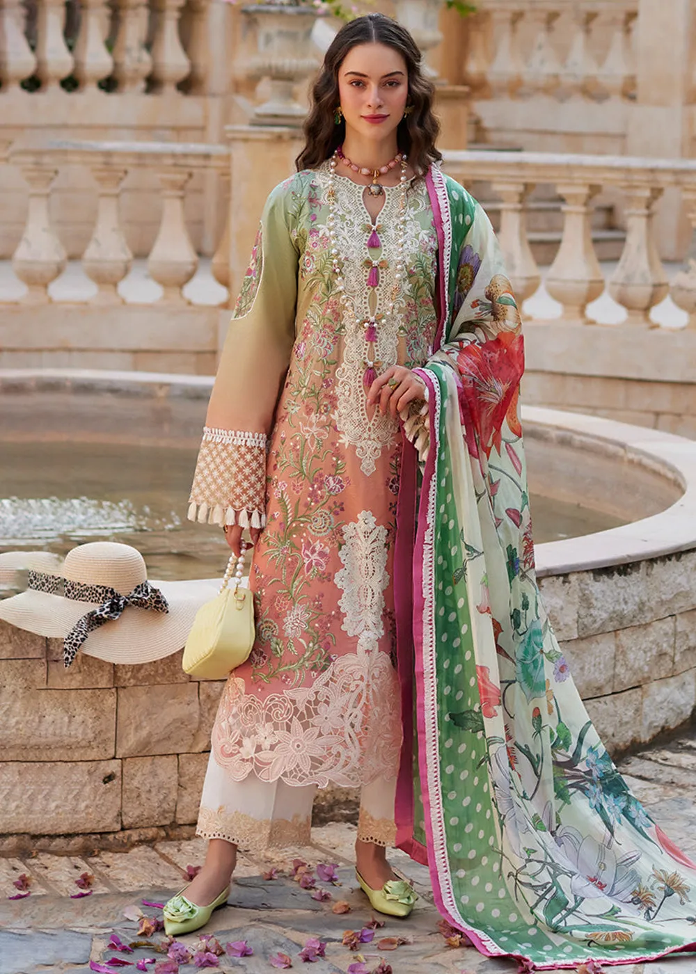 Te Amo Luxury Lawn '24 by Mushq | VENICE VERVE