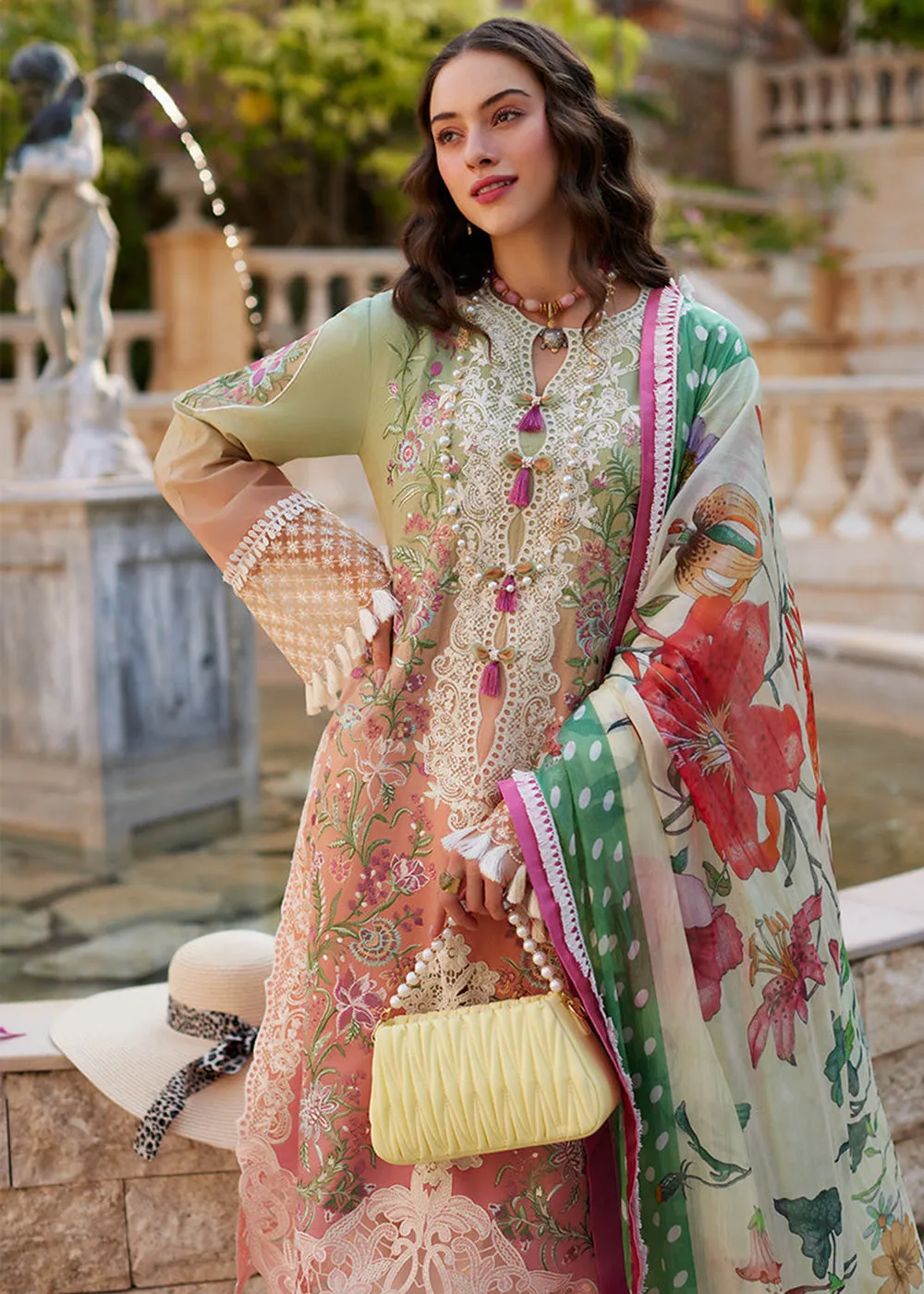 Te Amo Luxury Lawn '24 by Mushq | VENICE VERVE