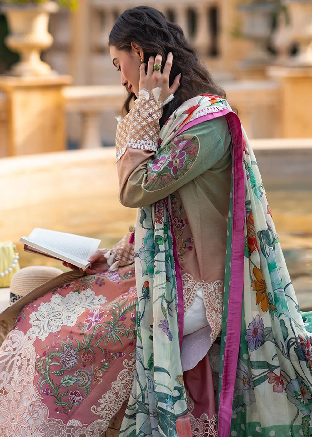 Te Amo Luxury Lawn '24 by Mushq | VENICE VERVE
