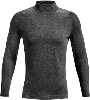 Under Armour Men's ColdGear Armour Fitted Mock - 1366066-020 - Charcoal Light Heather/Black - 4XL