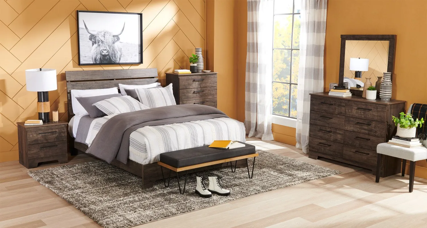 Vash Platform Queen Bed