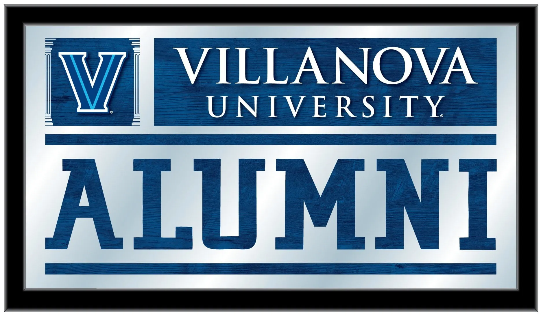 Villanova Wildcats Holland Bar Stool Co. Alumni Mirror (26" x 15")
