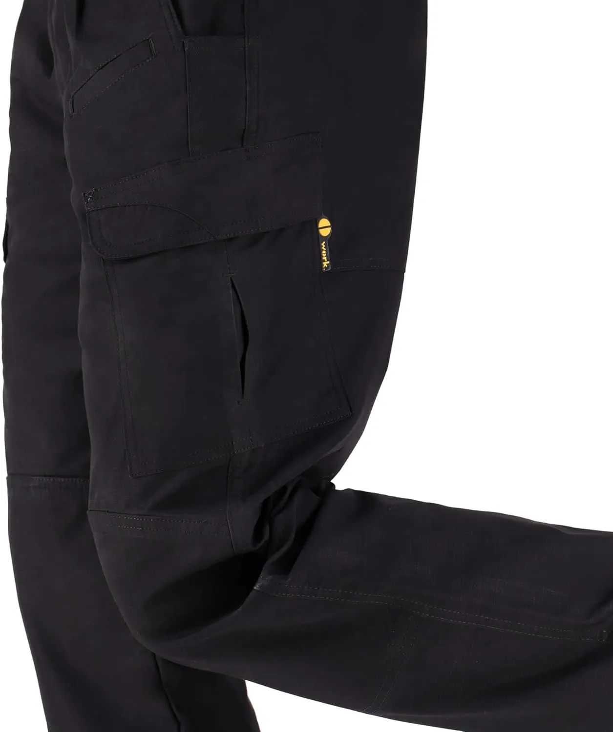 WHITEDUCK Men's Tactical Pants Ripstop Stretch Water Resistant with 13 Pockets Cargo Work Pants- Military Hiking Outdoor
