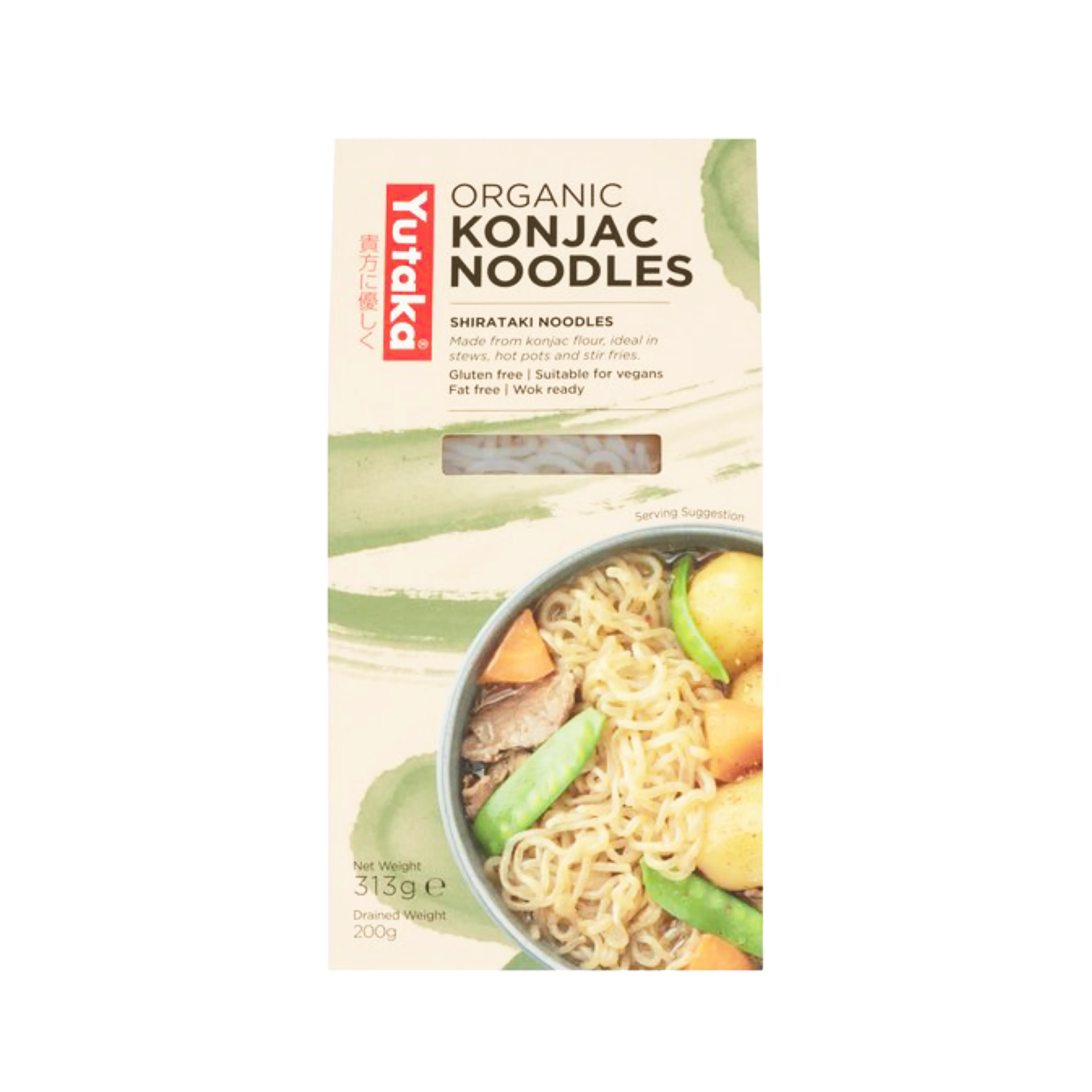 YUTAKA Organic White Konjac Noodles 200g